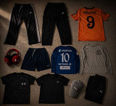 THRIFTED SHIRTS,TROUSERS AND JERSEYS