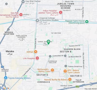5 MARLA PLOT AVAILABLE FOR SALE IN H BLOCK CANAL GARDEN LAHORE