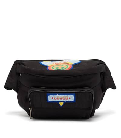 Gucci 80s patch convertible belt bag