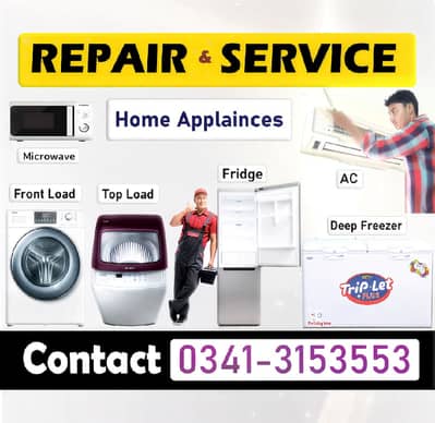 Fridge Repair AC Service Water Dispenser Repair AC Repair Microwave