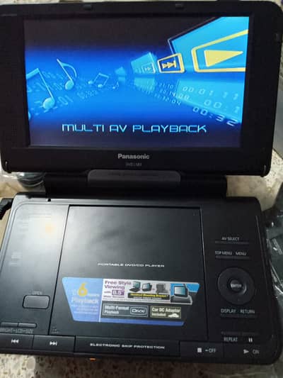 New Panasonic DVD player | Box packing Accessories