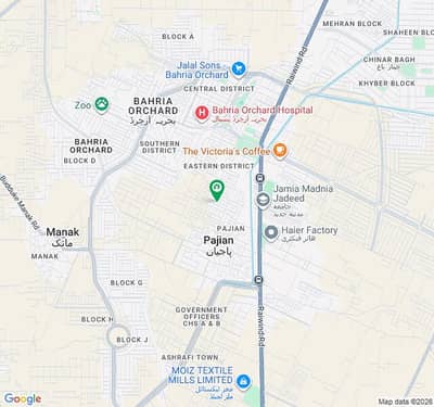 5 Marla Residential Plot For Sale In Bahria Orchard