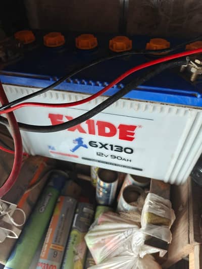 Exide 12V 90Ah Battery – Like New