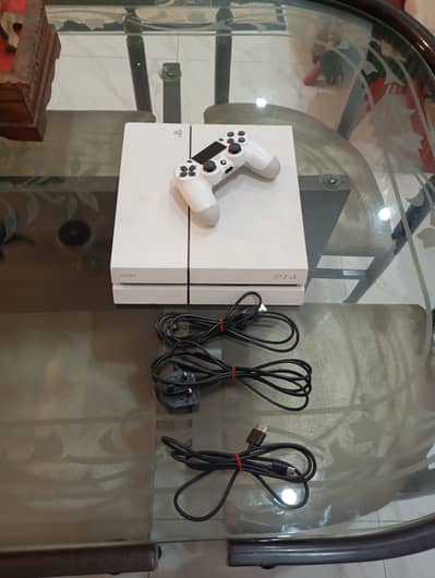 play station 4 with all accessories and controller  with original box