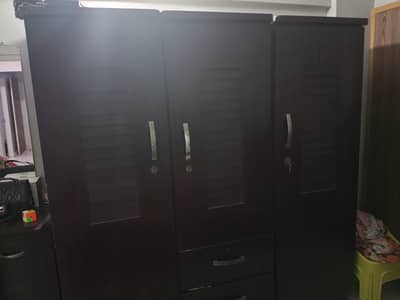 The Wooden Used Wardrobe (Almaari) | Price :- 15k