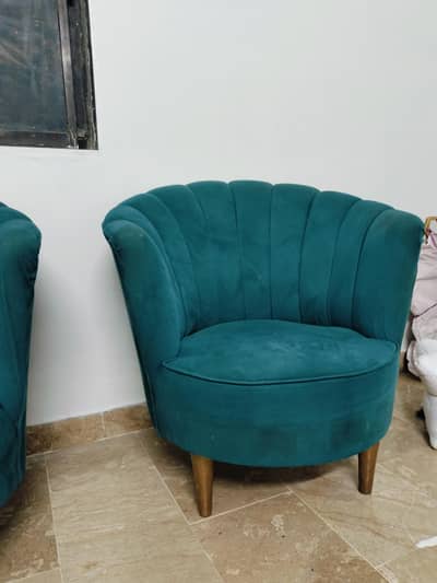 sofa seat green color