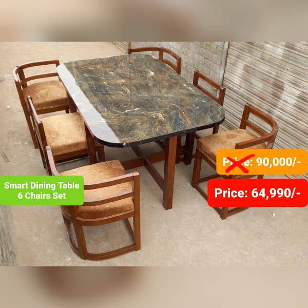 Dining table / Smart dining table / round table dining set / table 4