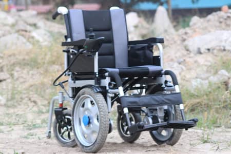 Electric Wheelchair Foldable Dry Battery