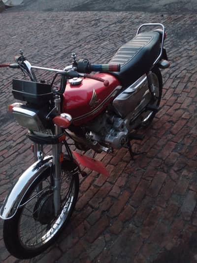 Honda CG 125 self start 19/20 Model Smart card file biometric