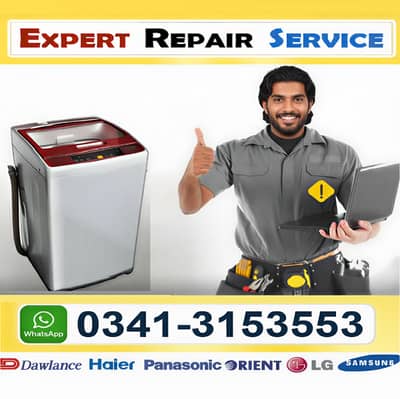 Automatic Washing Machine Repair Dawlance Haier LG Samsung Kenwood PEL