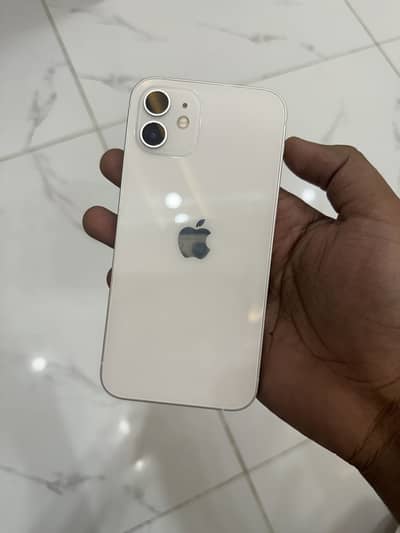 10/10 128 GB Apple iPhone 12 White 91% Health