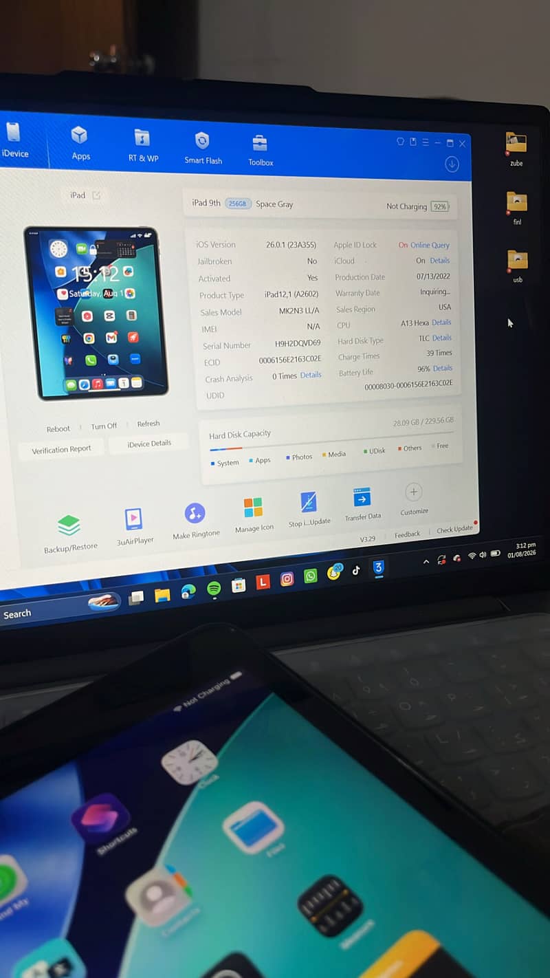 Ipad 9 Generation with box 8
