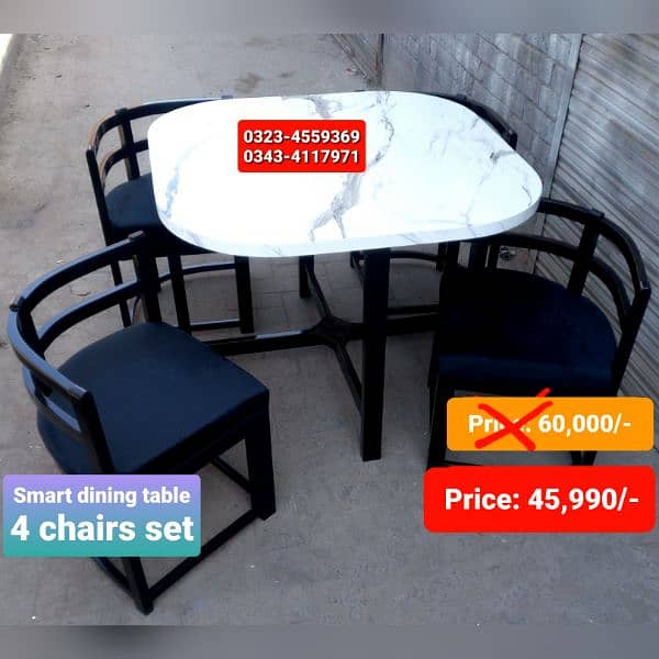 Dining table / Smart dining table / round table dining set / table 16