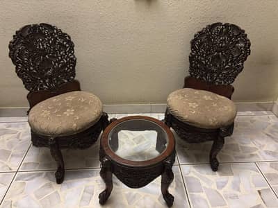 Coffee Chairs and Table for sale