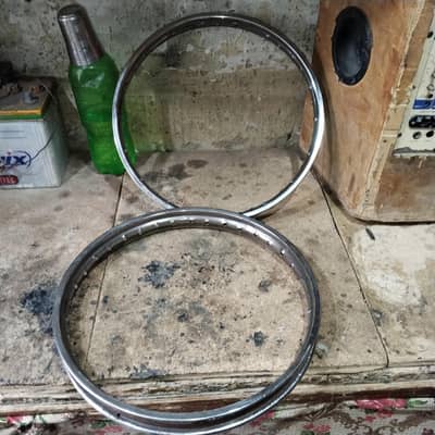 CD 70 rims and silencer