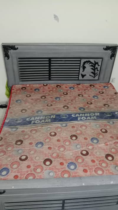 double bed with metres