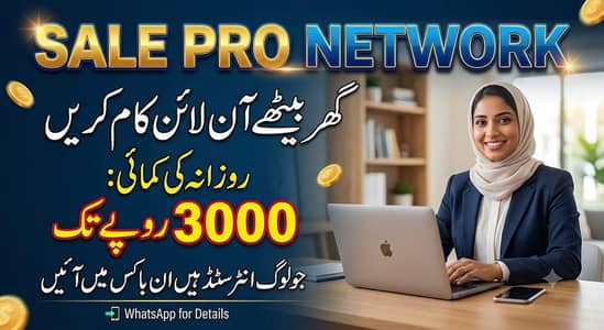 online work in home daily earnings 3000 hazar
