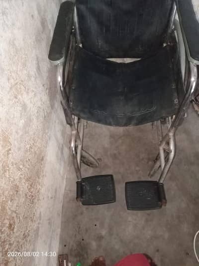 wheel chair for sell rs 9k