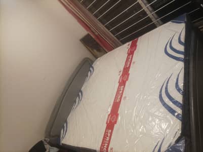 Diamond Spring Mattress with 7-Year Warranty - 78x72 - 10in Never Used
