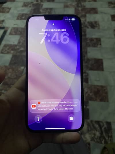 Iphone 13 pro max 256Gb Non Pta back glass change