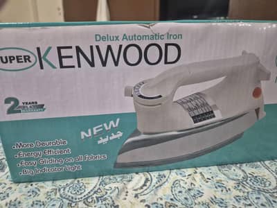 kenwood dry iron new