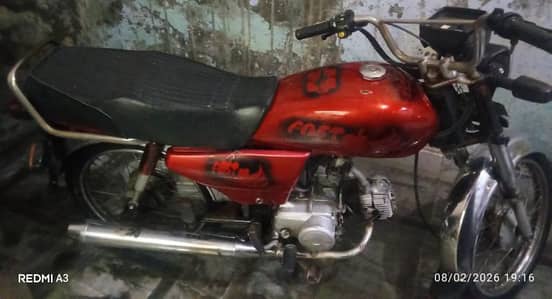 Honda cd 70 2002 model for sale