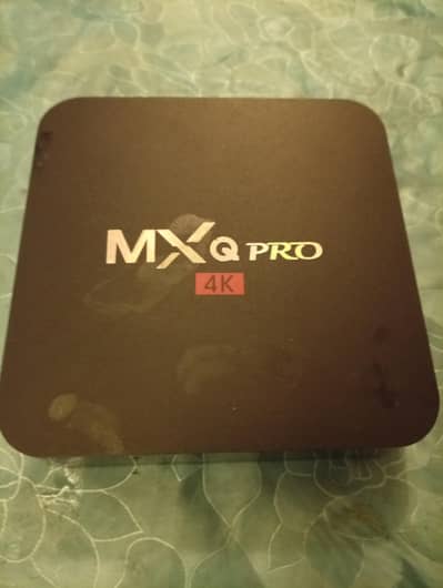 MXQ Pro 4K Android TV Box. Slightly used