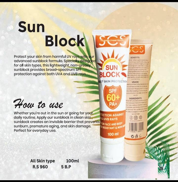 SCS sunblock 0