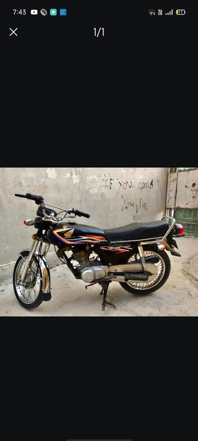 Honda Cg125: 2018