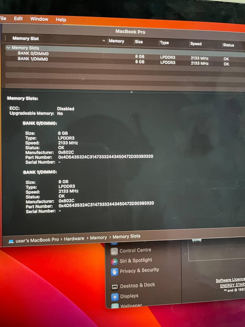 Macbook Pro 2017 4