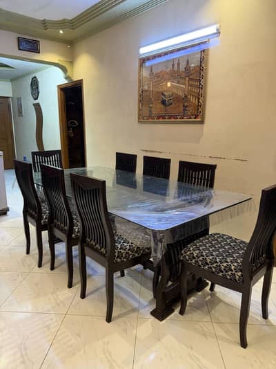 Urgent Sale 8 Chairs Dining Table Set First Come First