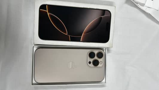 iPhone 16 Pro Max 256GB Non-PTA | Apple Store Australia | Complete Box