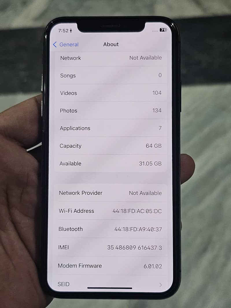 Apple iPhone X 5