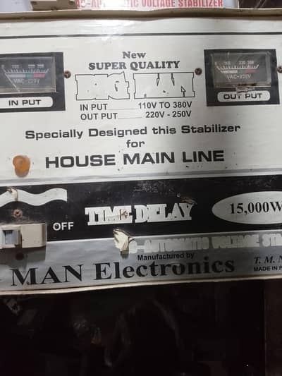 main line stabilizer 15000 watt
