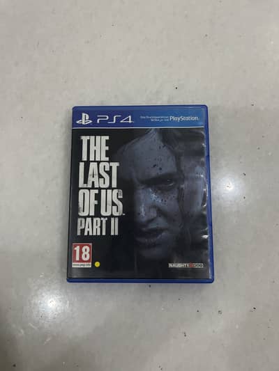 Only one or 2 times used the last of us ps4