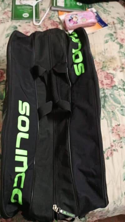 racket bag/3 zipper bag