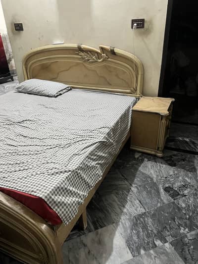 Wooden Bed