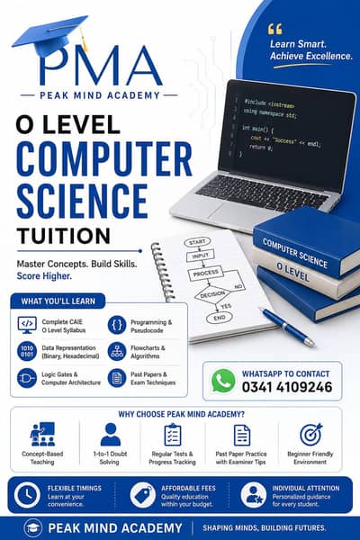 Tutor available for o levels & IGCSE