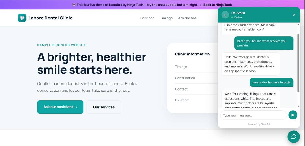 Website Development, E-commerce & AI Chatbots 2