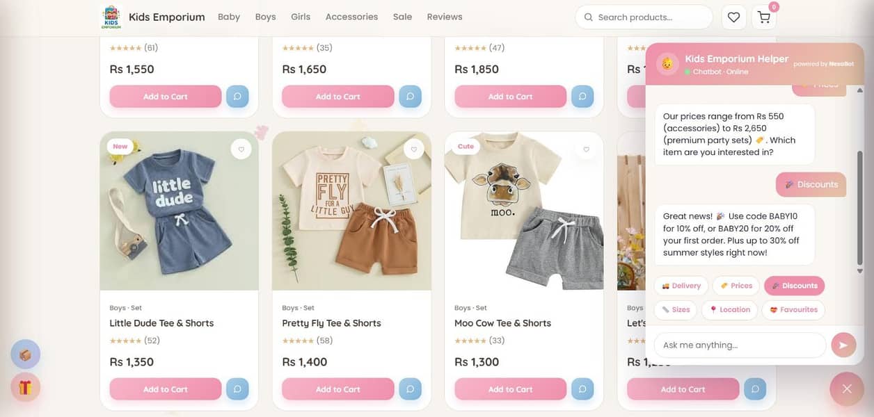 Website Development, E-commerce & AI Chatbots 3