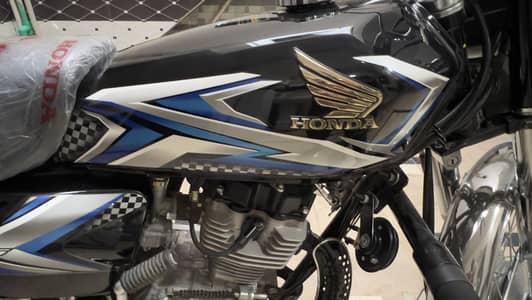 Honda CG125 All New bike  no 1st service