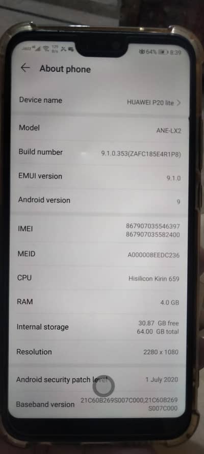 Huawei P20 Lite