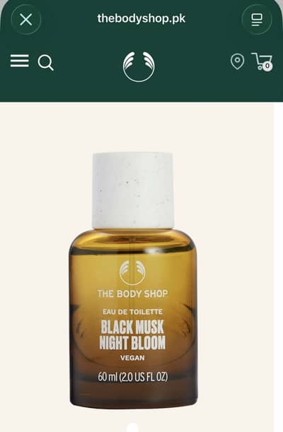 The Body Shop Black Musk Night Bloom For Sale