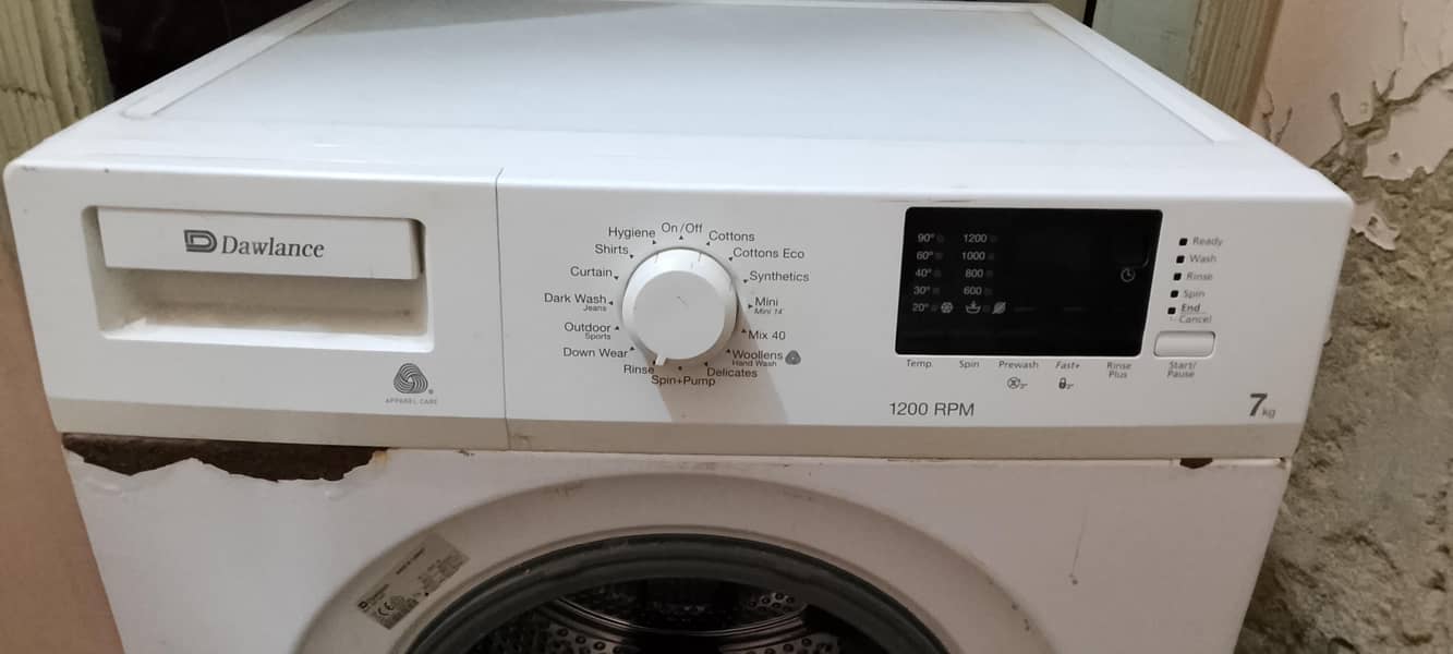 Dawlance automatic washing machine 2