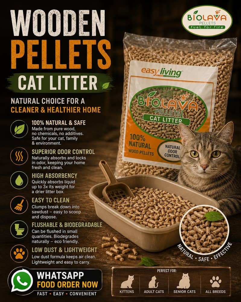 Premium quality cat litter 0