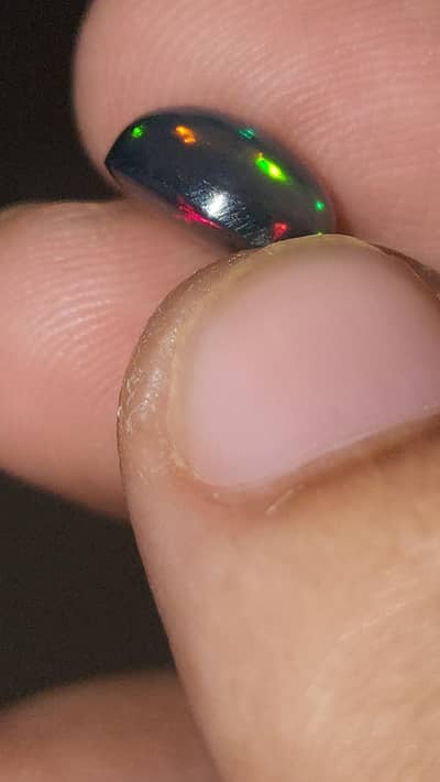 Selling black Ethiopian opal full fire    opal