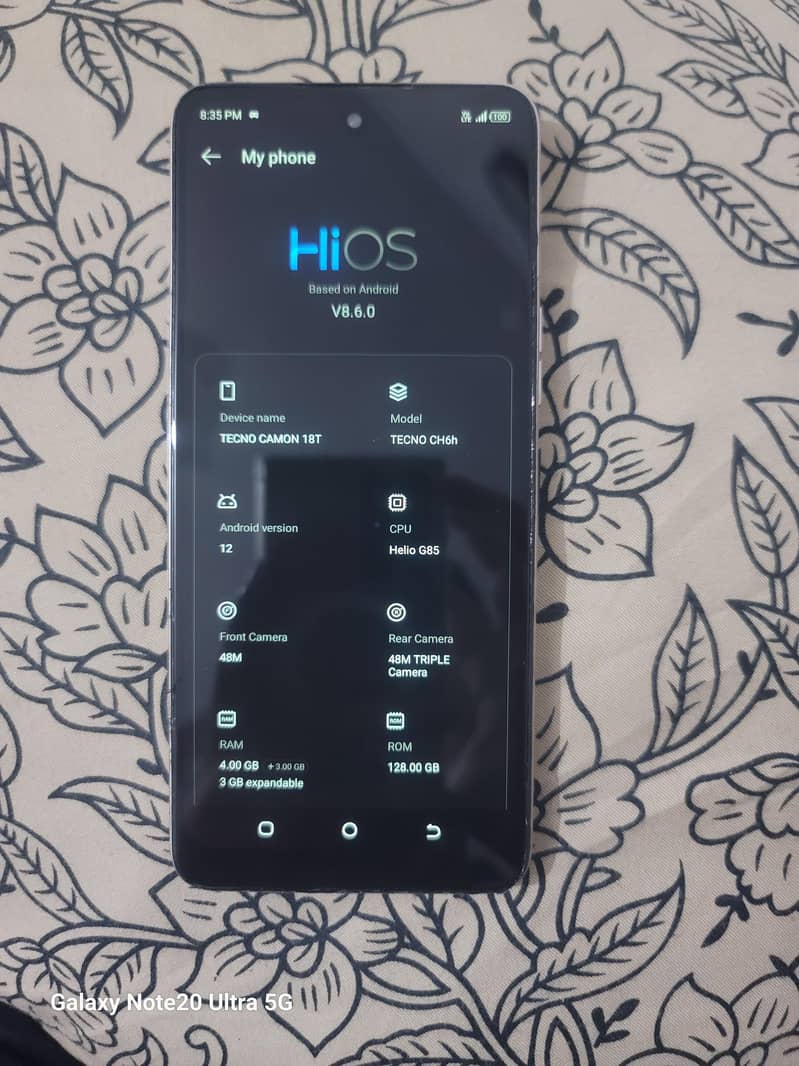 Tecno CAMON 18T 6