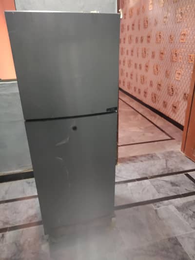 Haier fridge hrf 246 model good condition 1 year warranty Baki hai
