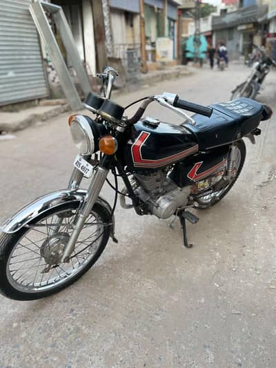 honda 125 1987 model urgent for sale