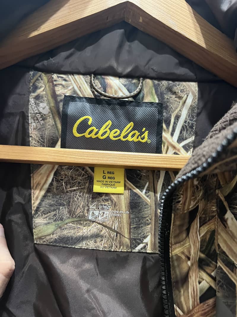 Original Cabela’s Bush Pattern Imported Jacket 4